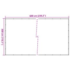 Δίχτυ για Τρέιλερ Πράσινο 3x6 μ. HDPE 4002100-thumb-6