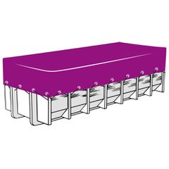 Δίχτυ για Τρέιλερ Πράσινο 3x6 μ. HDPE 4002100-thumb-4