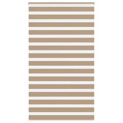 Στόρι Ζέβρας Καφέ Άμμου 125x230 εκ. Πλάτος Υφάσματος 120,9 εκ. Πολυεστέρας 4014604