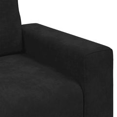 Πολυθρόνα Μαύρη Βελούδινη 100x77x82 εκ. 4105252-thumb-6