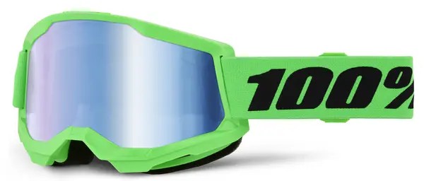 Μάσκα Μηχανής 100% Strata 2 Goggle Πράσινη