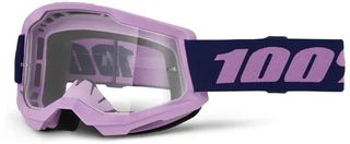 Μάσκα Μηχανής 100% Strata 2 Goggle Μωβ-Μπλε