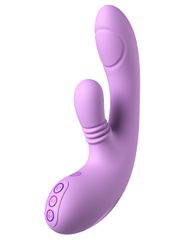 Pipedream IntiMotion Flutter Pro G-Spot Pulses - Swirling Clitoral Massage Vibrator