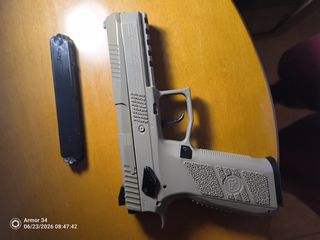 CZ p-09 blowback