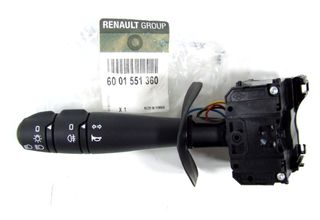 RENAULT Διακόπτης Φλας Φώτων Μοχλοδιακόπτης Τιμονιού με Κόρνα και Πίσω Φως Ομίχλης 13 Pin LOGAN SANDERO DUSTER για DACIA LOGAN 2004-2012 / DACIA SANDERO 2008-2012 / DACIA DUSTER 2010-2017 6001551360