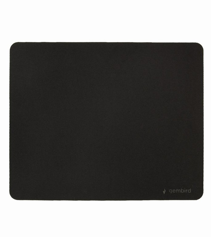 MOUSE PAD BLACK MIDDLE/MP-S-BK-M GEMBIRD