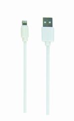 CABLE LIGHTNING TO USB2 2M/WHT CC-USB2-AMLM-2M-W GEMBIRD