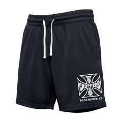West Coast Choppers Υφασμάτινη Βερμούδα OG Mesh μαύρη | WCC short black - M