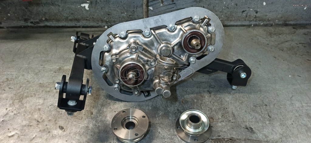 Ενίσχυση βοηθητικού κιβωτίου. Transfer Suzuki Samurai