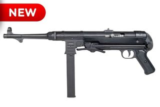 GSG MP40 BLACK 9mm Υποπολυβόλο αντίγραφο starter rifle-ισχυρού κρότου Σηματοδοσίας