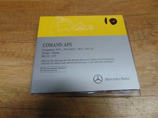 Navigation DVD Comand APS 2012/2013 Europe Mercedes C216/W221 - A2168275259