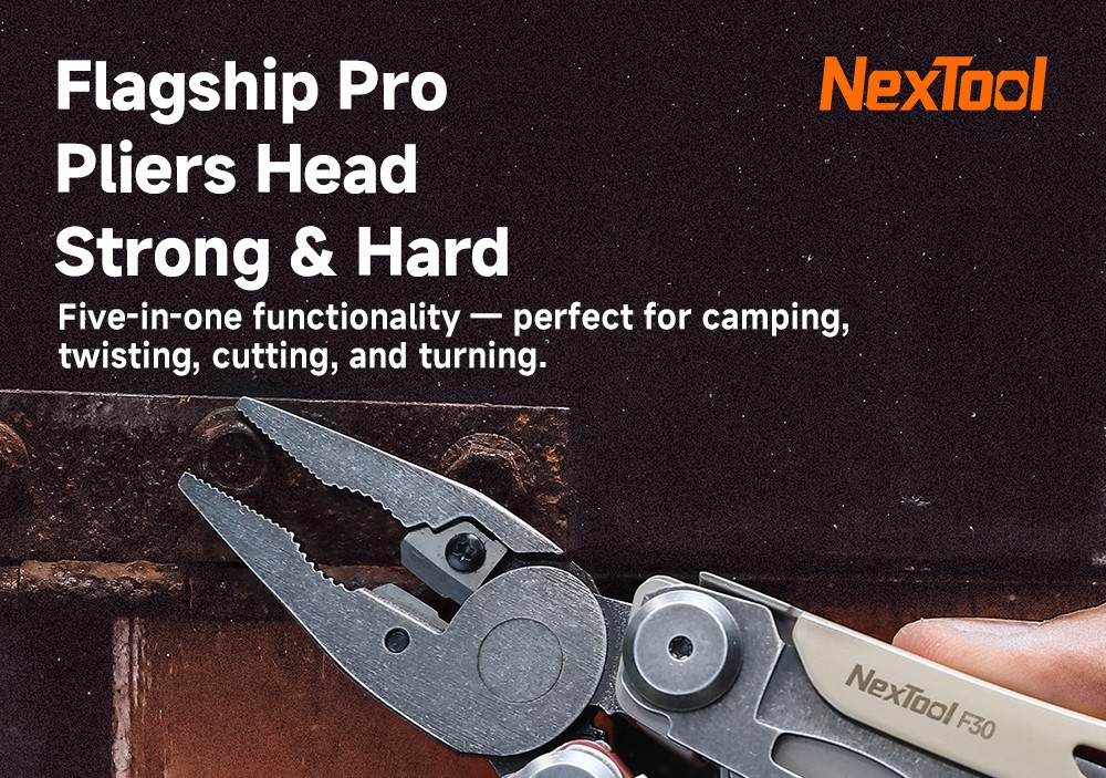 NEXTOOL ΠΟΛΥΕΡΓΑΛΕΙΟ FLAGSHIP PRO HAZELNUT/ CORAL (ΝΕ20203B)