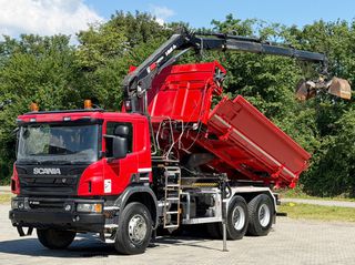 Ανατροπή + Γερανός Scania 2018 P 410 * HIAB X - HIDUO 158 B - 3 + ΤΗΛΕΧΕΙΡΙΣΤΗΡΙΟ * 6x4-thumb-2
