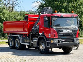 Ανατροπή + Γερανός Scania 2018 P 410 * HIAB X - HIDUO 158 B - 3 + ΤΗΛΕΧΕΙΡΙΣΤΗΡΙΟ * 6x4-thumb-3