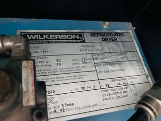 Βιομηχανικός Ψυκτικός Ξηραντής Αέρα Wilkerson (Refrigerated Air Dryer)