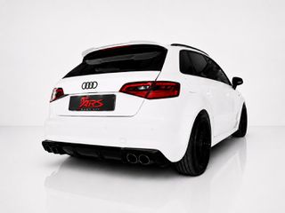 ΠΙΣΩ ΔΙΑΧΥΤΗΣ / DIFFUSER AUDI A3 8V SPORTBACK ΓΙΑ ΔΙΠΛΗ ΕΞΑΤΜΙΣΗ (2013-2016)