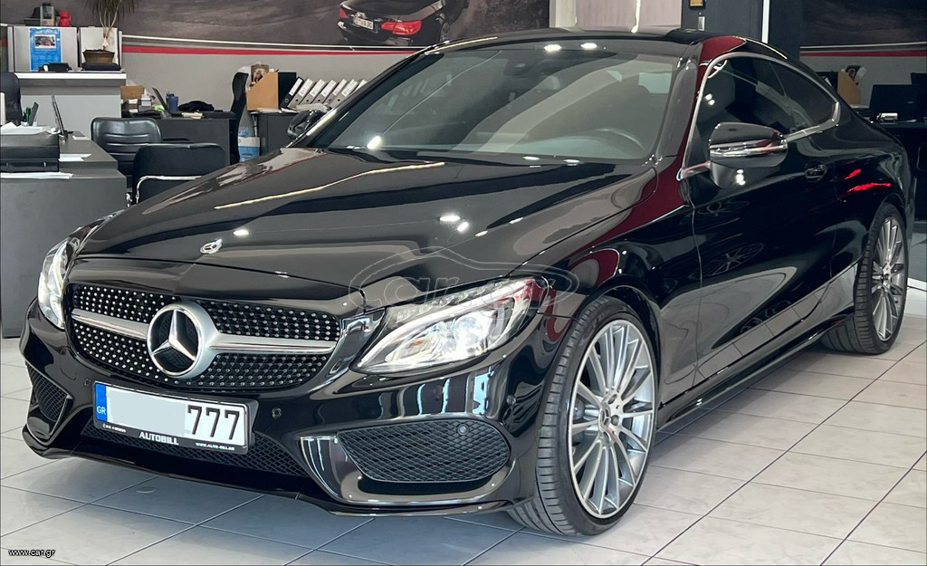 Mercedes-Benz C 220 2016 AMG LINE/9G-TRONIC/ΟΘΟΝΗ/ALCANTARA/LED/AMBIENT LIGHT/EU6