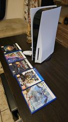 ps5 disc edition + games