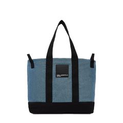 Karl Lagerfeld Jeans XL EW Denim Shopper Bag A1W50054