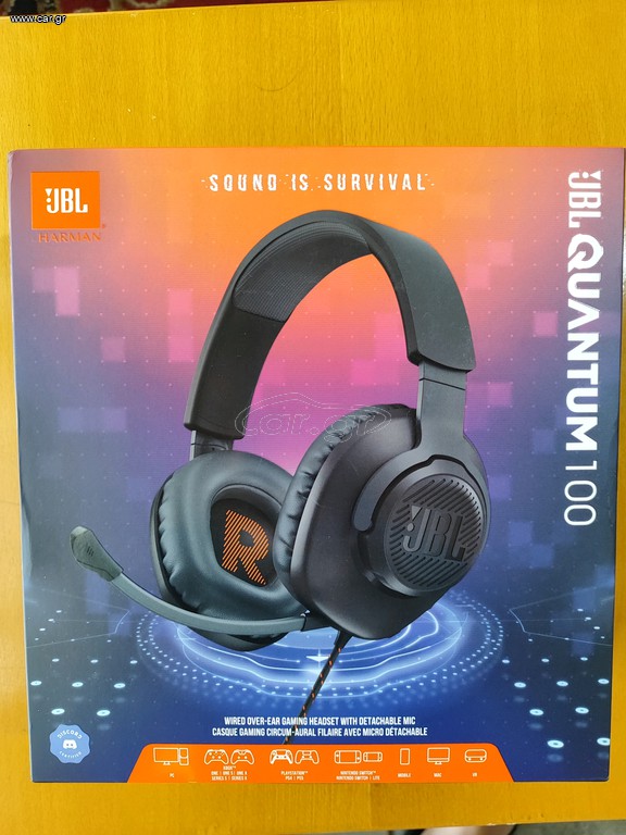 JBL Quantum 100 Gaming Headset – Brand New