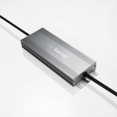 kelvo® SELAS KLV-107-0033 Τροφοδοτικό/Μετασχηματιστής Class I PELV 100W 4.2A AC 220-240V σε DC 24V Αδιάβροχο IP67 - Γκρι Ανθρακί Ματ - Μ18.9 x Π6.5 x Υ2.2cm - 5 Χρόνια Εγγύηση