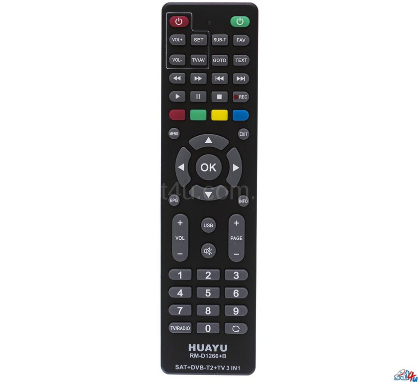 RM-D1266+B ΠΟΛΥ/ΣΤΗΡΙΟ UNIVERSAL for DVB-T - RM-D1266+B