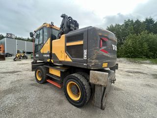 Εκσκαφέας Με Λάστιχα Volvo 2021 EW160E-thumb-2