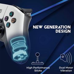Χειριστήριο PS4/PS5/PC Pearl White-thumb-3