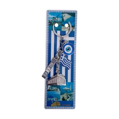 Τουριστικό μπρελόκ Souvenir - Σετ 12pcs - Greece - 127157