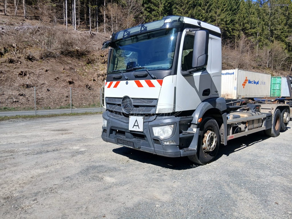 Σασί Mercedes-Benz 2016 2543 Antos | HIAB MULTILIFT XR21 S61