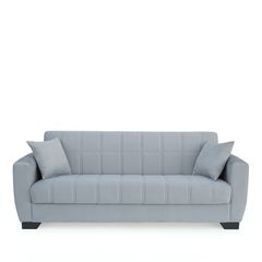 Καναπές Κρεβάτι Τριθέσιος ArteLibre DIEGO 3S Γκρι 210x84x86cm