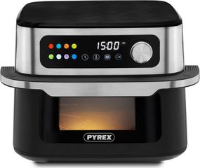 Pyrex SB-1830 Φριτέζα Αέρος με Αποσπώμενο Κάδο 10.5lt Ασημί