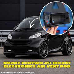 Smart Fortwo 451 Βάση Αεραγωγού για iBoost Electronics