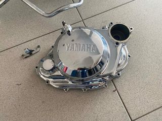 Yamaha XT400 Artesia XT500 Artesia XT600 Artesia 1990/1995 χρωμιωμένα Καπάκι Συμπλέκτη,Καπάκι Βολάν, ποδιά και βαση κινητηρα όλα σε Άριστη Κατάσταση!!!-thumb-2
