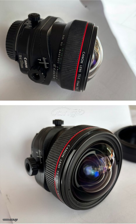 Canon lense TS-E 17mm 1:4 L