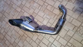 Yamaha mt7 akrapovic titanium