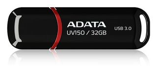 MEMORY DRIVE FLASH USB3.1 32GB/BLACK AUV150-32G-RBK ADATA