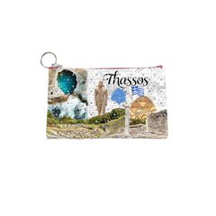 Πορτοφόλι Souvenir μπρελόκ - Σετ 10pcs - PVC - Thassos - 16*10cm - 871715
