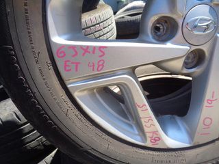 HYUNDAI i10 ΖΑΝΤΕΣ ΑΛΟΥΜΙΝΙΟΥ 4ΑΔΑ , 15ΑΡΕΣ , ΕΤ 48 , 6JX15 / 4X100 / 2019- / ΡΩΤΗΣΤΕ ΤΙΜΗ!! /...-thumb-2