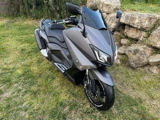 Yamaha T-Max 530 2015 GREY MATT LED KEYLESS UP SIDE DOWN