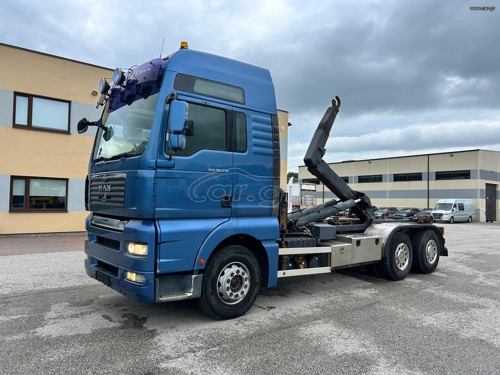 Ανατρεπόμενο Για Containers Με Βραχίονες MAN 2006 26.530 TGA | LeeBur Multilift LHS26061FH