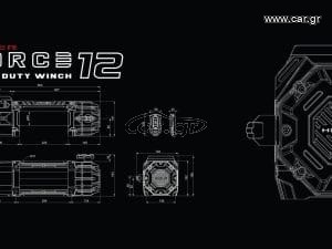 Εργατης Force 12 Winch (Hamer)