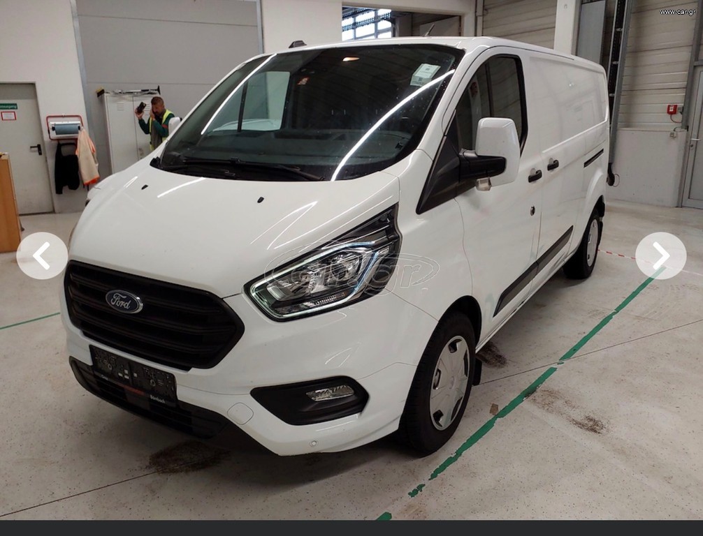 Κλούβα Ford 2021 TRANSIT CUSTOM L2H1 ΑΥΤΟΜΑΤΟ EURO 6D - 2 ΣΥΡΟΜΕΝΕΣ ΠΟΡΤΕΣ
