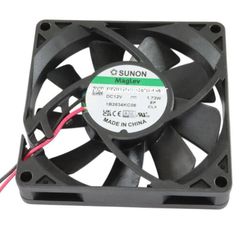 ΑΝΕΜΙΣΤΗΡΑΣ 12V DC 80x80x15mm 2-C 0.15A 1.73W 63m3/h 36dBA SUNON