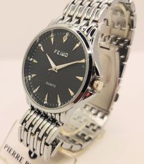 FEIWO 8591G Black Dial Quartz unisex ρολόι Α9056 ΤΙΜΗ