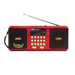 Επαναφορτιζόμενο ραδιόφωνο - JOC-1822 - 818224 - Red