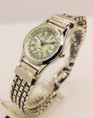 Vintage Ασημένιο 925 ρολόι γυναικείο Alvitime Quartz Α90526 ΤΙΜΗ