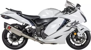 exatmisi Akrapovič titanio teliko INOX lemous tapa anthrakonima gia SUZUKI GSX 1300 - R Hayabusa 1340cc GEN 3-2021-2026 ---> MODIFYING GARAGE "since1993" TAKEGAWAGR - 4miniracingparts,gr