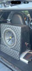 kicker 12’ 350rms με κούτα ντυμένη