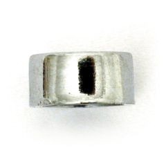 Button cap handlebar switch, short. Chrome